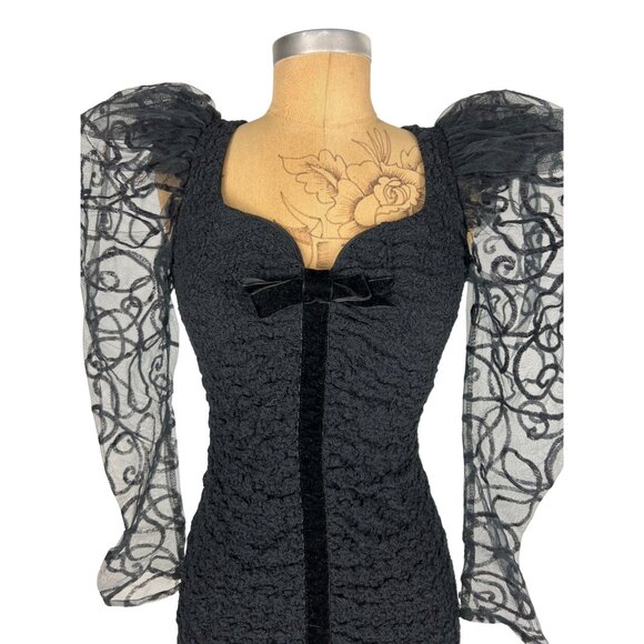 Climax Karen Okada for David Howard Iconic Design Little Black Dress Collectible - Picture 9 of 11